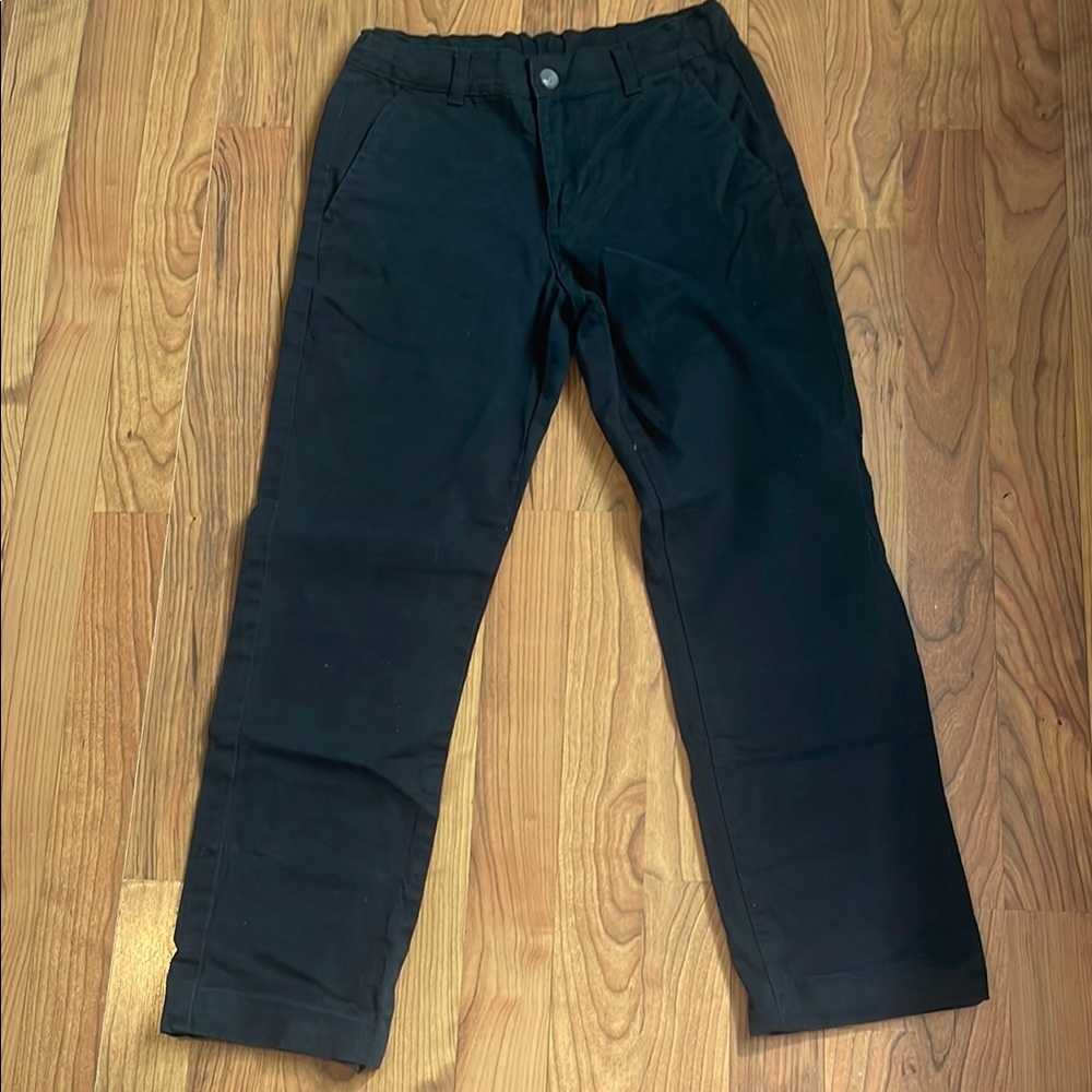 Nautica Kids Black Chinos